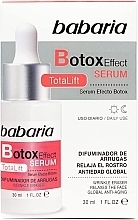 Liftingserum für das Gesicht - Babaria Botox Effect Total Lift Serum — Bild N2