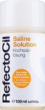 Vor- und Nach-Lösung für Brauen und Wimpern - Refectocil Saline Solution — Bild N1