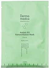 Düfte, Parfümerie und Kosmetik Pflegende Gesichtsmaske aus Nanocellulose - Dermomedica Azelaic B3 Nanocellulose Face Mask