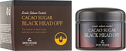 Gesichtspeelig gegen Mitesser mit braunem Zucker und Kakao - The Skin House Cacao Sugar Black Head Off — Bild N1