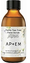 Gesichtspeeling - APoEM Purify Tea Tree Face Scrub — Bild N1