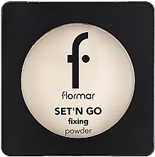 Düfte, Parfümerie und Kosmetik Fixierender Gesichtspuder - Flormar Set'N Go Fixing Powder 