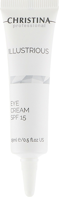 Anti-Aging Creme für die Augenpartie mit Sheabutter LSF 15 - Christina Illustrious Eye Cream SPF15 — Bild N2