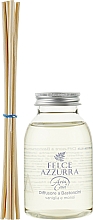 Aroma-Diffusor mit Duftholzstäbchen Vanille und Monoi - Felce Azzurra Vanilla — Bild N2