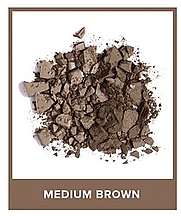 Set - Anastasia Beverly Hills Fluffy Fuller Looking Brow Medium Brown (br/freeze/2.5g + Powder/1.6g + Brush) — Bild N2