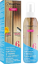 Düfte, Parfümerie und Kosmetik 2in1 aufhellendes Haarspray - Blond Time Lightening Hair Spray