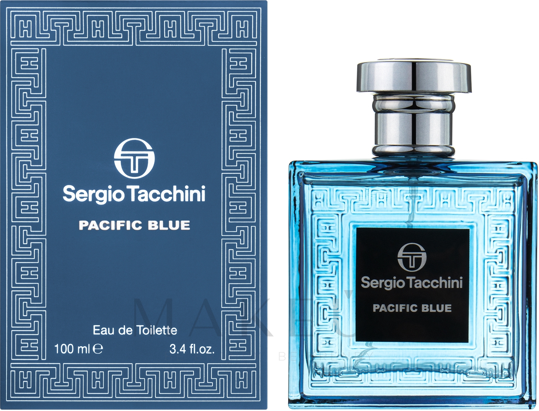 Sergio Tacchini Pacific Blue - Eau de Toilette — Bild 100 ml