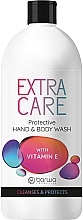 Düfte, Parfümerie und Kosmetik Schützende Flüssigseife für Hände und Körper mit Vitamin E - Barwa Natural Extra Care