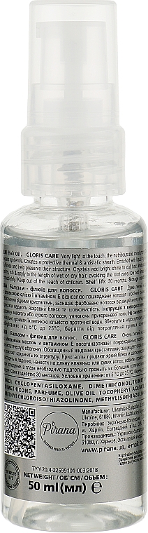 Balsam-Fluid für das Haar - Glori's Glori's Care Hair Balm-fluid — Bild N2