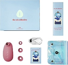 Vakuum-Klitoris-Stimulator rosa - The Oh Collective Chi Cashmere Rose  — Bild N2