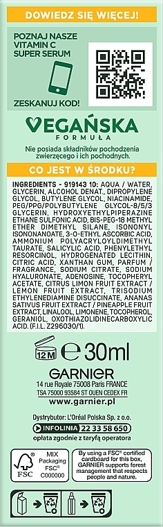 Anti-Bleaching Serum mit Vitamin C - Garnier Skin Naturals Super Serum — Bild N7