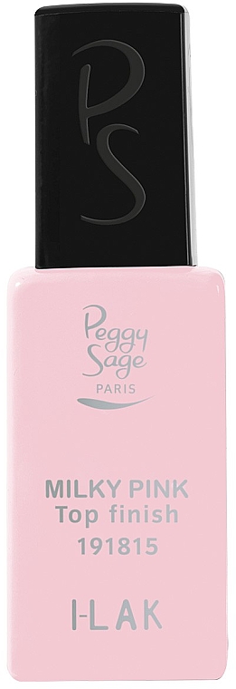 Nagelüberlack - Peggy Sage Top Finish Milky Pink I-Lak — Bild N1