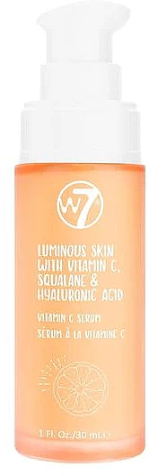 Serum mit Hyaluronsäure und Vitamin C - W7 Luminous Skin — Bild N2