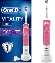 Düfte, Parfümerie und Kosmetik Elektrische Zahnbürste rosa - Oral-B Vitality 100 D100.413.1 PRO 3D