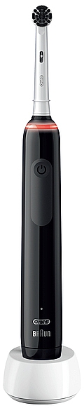 Elektrische Zahnbürste schwarz - Oral-B Pro 3 3000 Pure Clean Toothbrush  — Bild N1