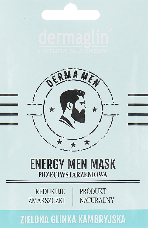 Gesichtsmaske für Männer - Dermaglin Energy Men Mask — Bild N1