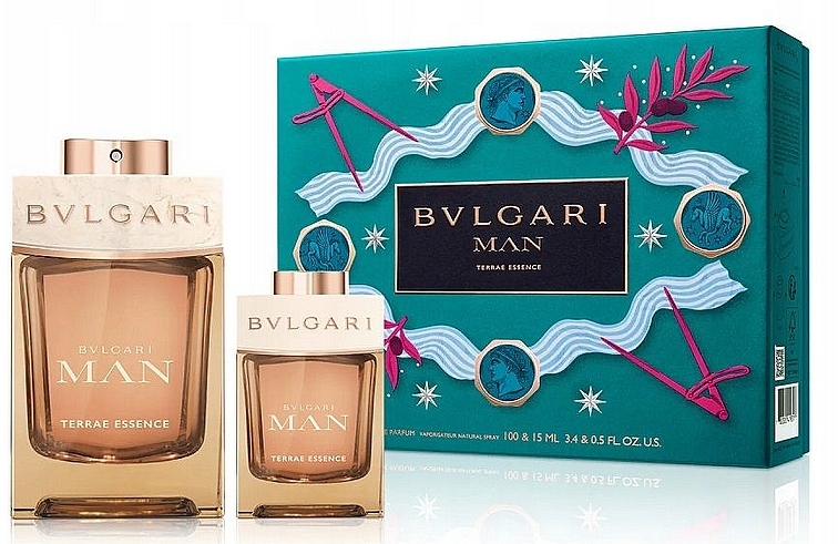 Bvlgari Man Terrae Essence - Duftset (Eau de Parfum 100ml + Eau de Parfum 15ml) — Bild N1