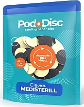 Düfte, Parfümerie und Kosmetik Ersatzscheiben für Pediküre-Disk L 120/25 mm - Clavier Medisterill PodoDisc