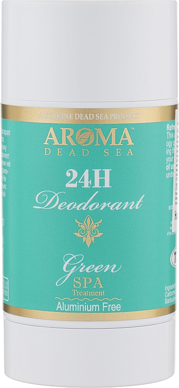 Deodorant für Männer - Aroma Dead Sea Green 24H — Bild N1