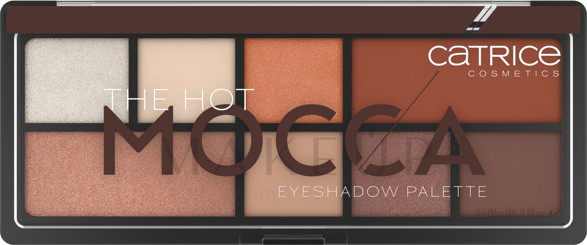 Lidschatten-Palette - Catrice The Hot Mocca Eyeshadow Palette — Bild 9 g