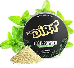 Zahnaufhellungspulver mit Tonerde - Cocogreat Mr.Dirt Super Mint Toothpowder — Bild N4