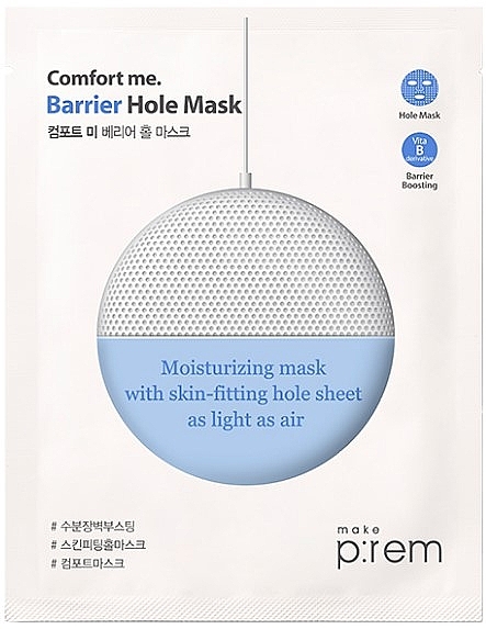 Revitalisierende Gesichtsmaske - Make P:rem Comfort Me Barrier Mask — Bild N1