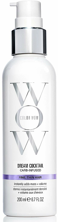 Volumen-Behandlung für feines und dünnes Haar ohne Ausspülen - Color Wow Dream Cocktail Carb-Infused — Bild N1