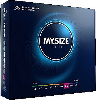 Latex-Kondome Größe 64 36 St. - My.Size Pro — Bild N1