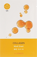 Düfte, Parfümerie und Kosmetik Straffende Tuchmaske für das Gesicht mit Kollagen - The Saem Bio Solution Firming Collagen Mask Sheet