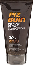 Düfte, Parfümerie und Kosmetik Glänzende Sonnenschutz-Körperlotion SPF 30 - Piz Buin Instant Glow Sun Lotion SPF30