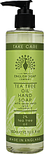 Düfte, Parfümerie und Kosmetik Flüssige Handseife mit Teebaumöl - The English Soap Company Take Care Collection Tea Tree Oil Hand Soap