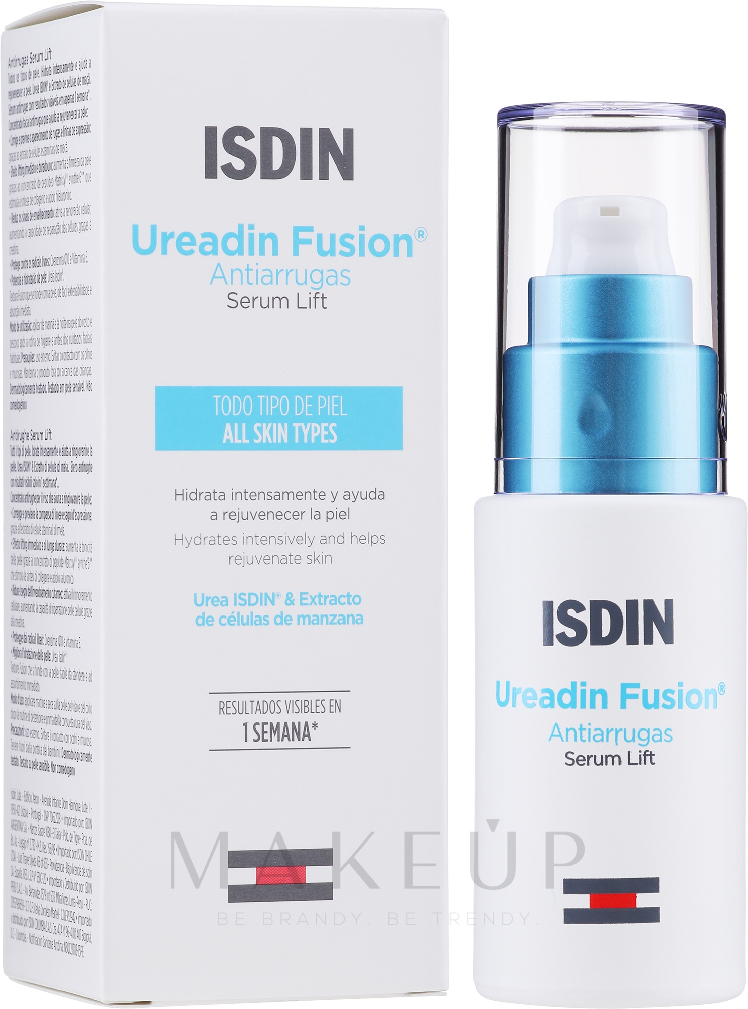 Gesichtsserum - Isdin Ureadin Fusion Anti Wrinkle Serum — Bild 30 ml