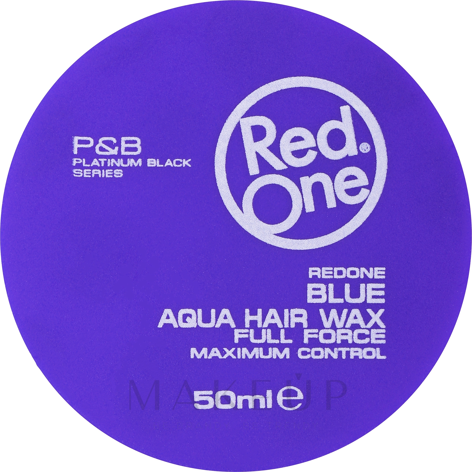 Aquawax für das Haar extra starker Halt - RedOne Aqua Hair Wax Blue — Bild 50 ml