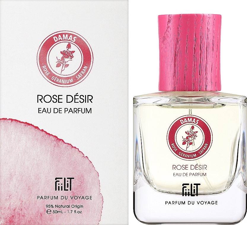 FiiLiT Rose Desir Damas - Eau de Parfum — Bild N2