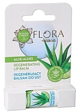 Düfte, Parfümerie und Kosmetik Lippenbalsam mit Aloe - Vis Plantis Flora Regenerating Lip Balm