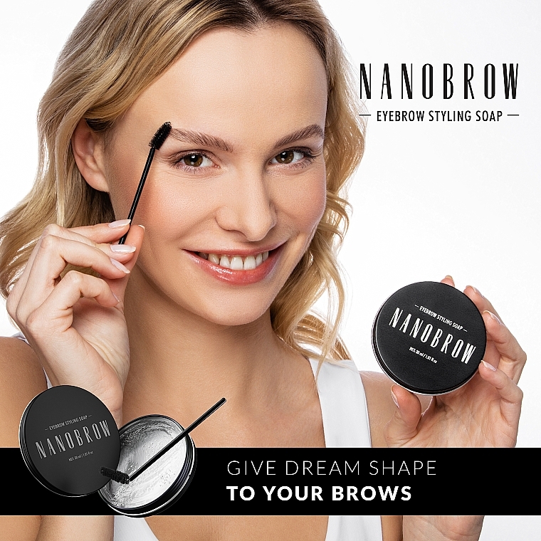 Nanobrow Eyebrow Styling Soap - Augenbrauenstyling-Seife — Bild N5