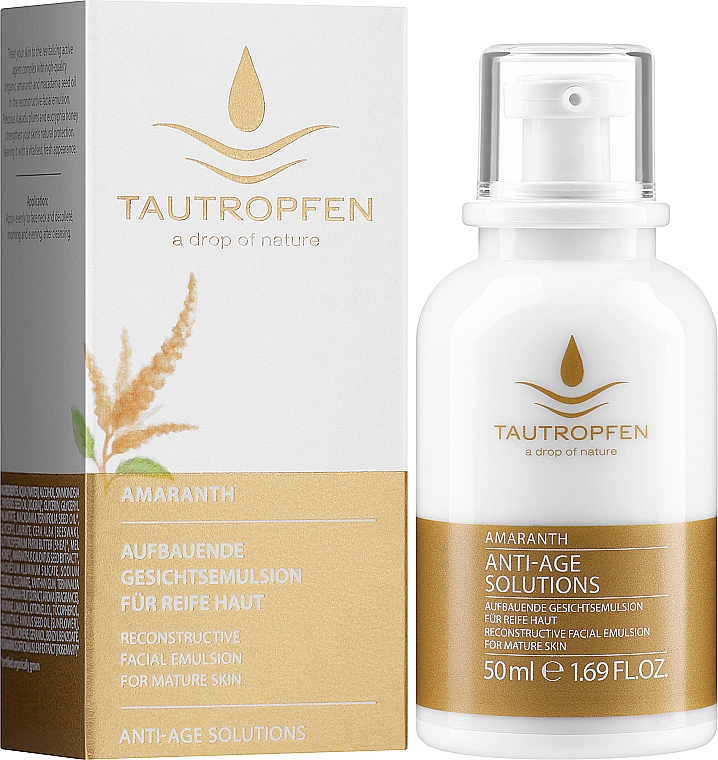 Revitalisierende Gesichtsemulsion - Tautropfen Amarant Anti-Age Solutions — Bild N2