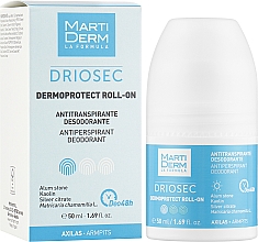Deo Roll-on Antitranspirant - Martiderm Driosec Dermaprotect Roll-on — Bild N2