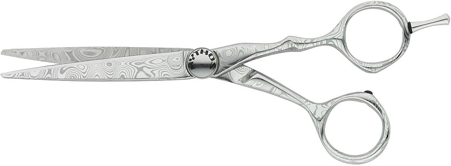 Friseurschere gerade 9012 - Tondeo Mythos Damask Offset 6" Hair Styling Scissors — Bild N2