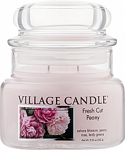 Duftkerze im Glas frische Pfingstrose - Village Candle Fresh Cut Peony — Bild N1