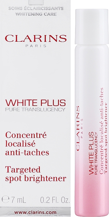 Gesichtsserum gegen Pigmentflecken mit Pflanzenextrakten - Clarins White Plus Total Luminescent All Spots Brightening Corrector — Bild N2