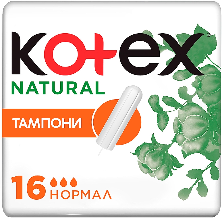 Tampons Normal 16 St. - Kotex Natural — Bild N1
