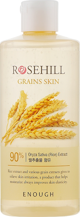 Verjüngendes Gesichtstonikum mit Reis und Centella Asiatica - Enough Rosehill Grains Skin 90% — Bild N1