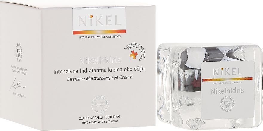 Feuchtigkeitsspendende Augenpflege Anti-Tränensäcke, Anti-Müdigkeit - Nikel Eye Cream — Bild N1