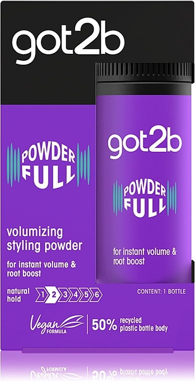 Haarpuder - Schwarzkopf Got2b Volumizing Powder — Bild N1