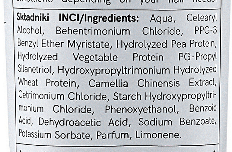 Conditioner für Haare mit mittlerer und niedriger Porosität - Anwen Proteinowa Zielona Herbata (in Tube) — Bild N3