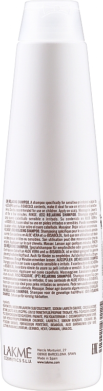 Shampoo für empfindliche Kopfhaut - Lakme K.Therapy Sensitive Relaxing Shampoo — Bild N2