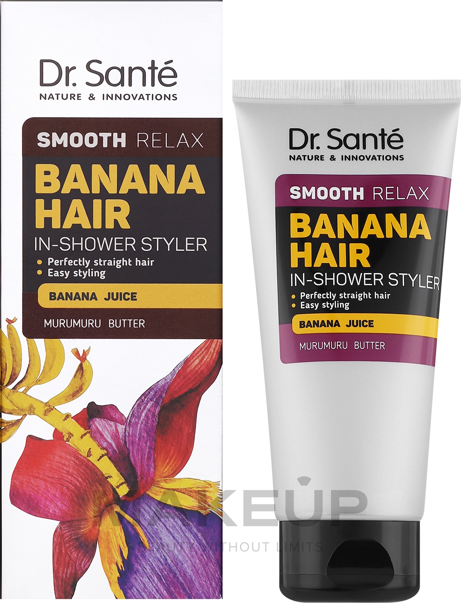 Pflegeprodukt für das Haar - Dr. Sante Banana Hair Smooth Relax In-shower Styler — Bild 100 ml