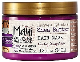 Maske für trockenes und strapaziertes Haar Shea Butter - Maui Moisture Revive & Hydrate Shea Butter Hair Mask — Bild N1