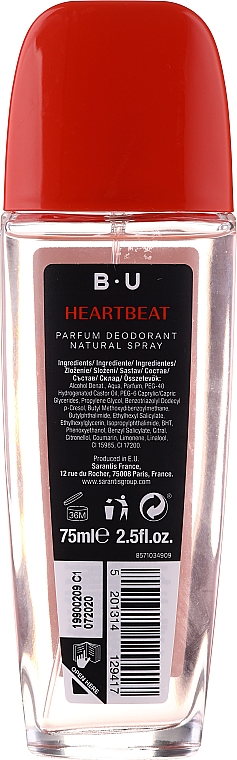 B.U. Heartbeat - Parfum Deodorant Spray — Bild N2